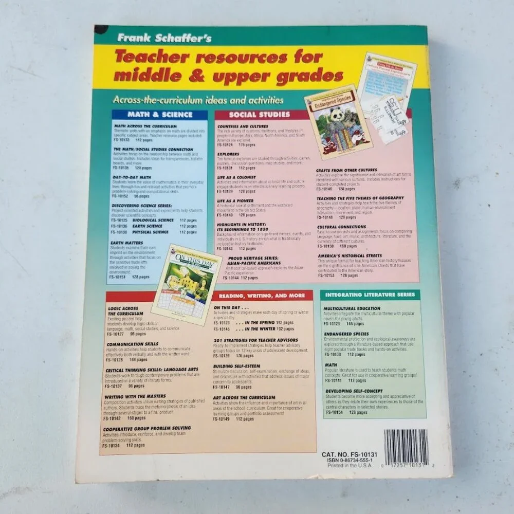 Explorers Workbook Activity Book Teacher Resource Book Textbook 017257101312 By
